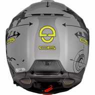Casco C5 Globe Antracite Giallo