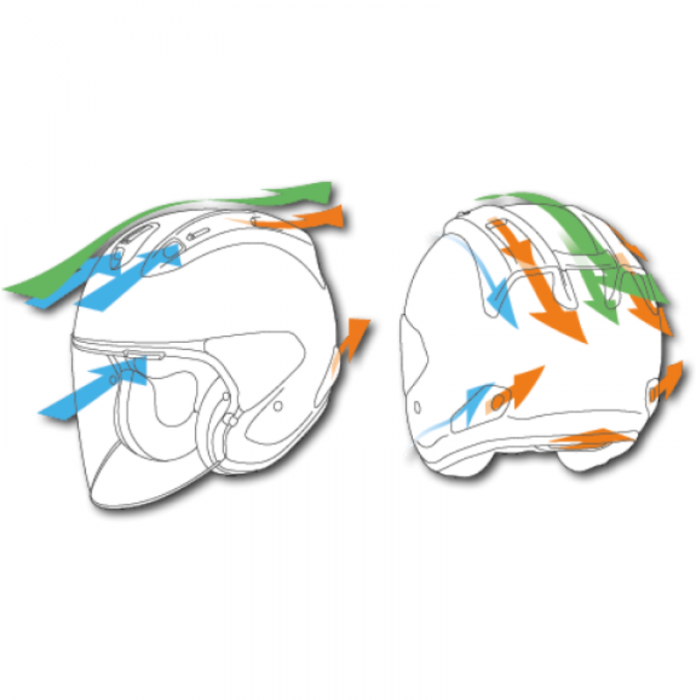 Helmet SZ-R Evo Frost Black