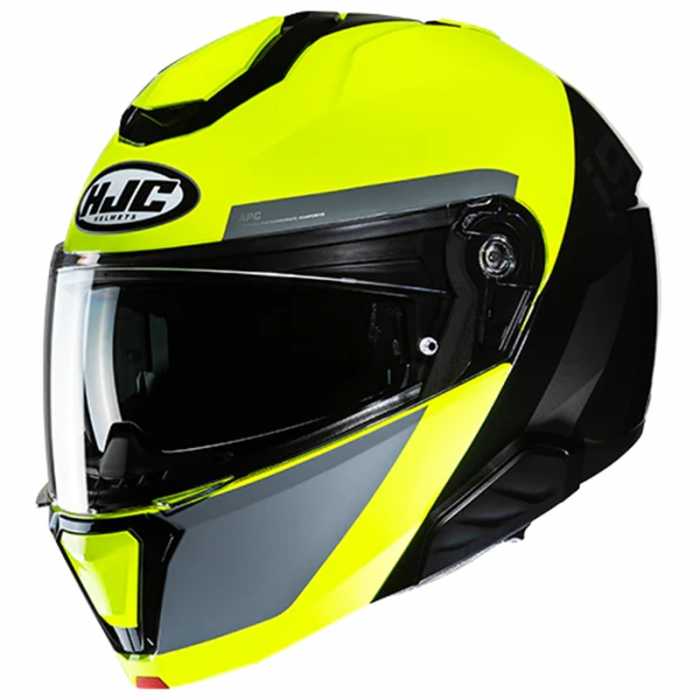 Helmet I91Bina MC3H Black Yellow