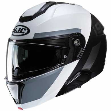 Helmet I91Bina MC5SF Matt White Grey