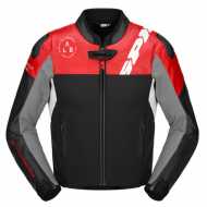 Jacket DP Progressive Hybrid Perforated Black Red