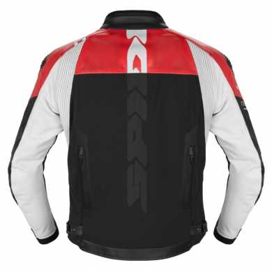 Jacket DP Progressive Hybrid Perforated Black Red