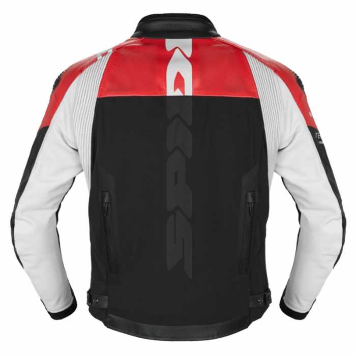 Jacket DP Progressive Hybrid Perforated Black Red