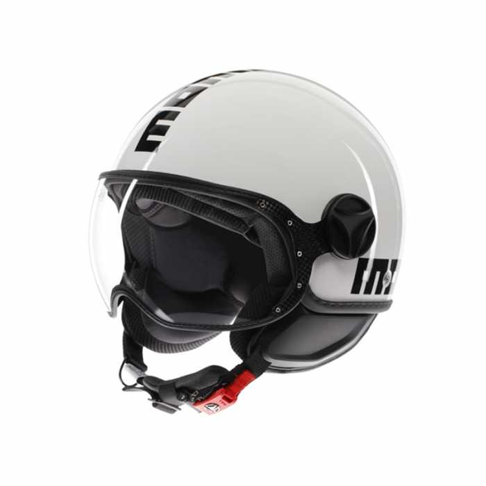 Casco Fighter Classic 06 Bianco Nero