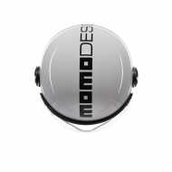 Casco Fighter Classic 06 Bianco Nero