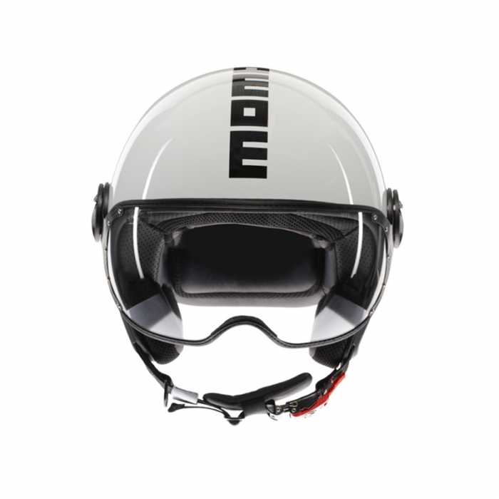 Casco Fighter Classic 06 Bianco Nero