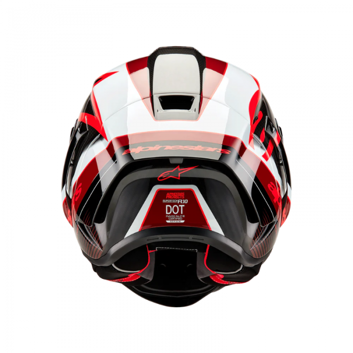 Casco Supertech R10 Carbonio Rosso Bianco