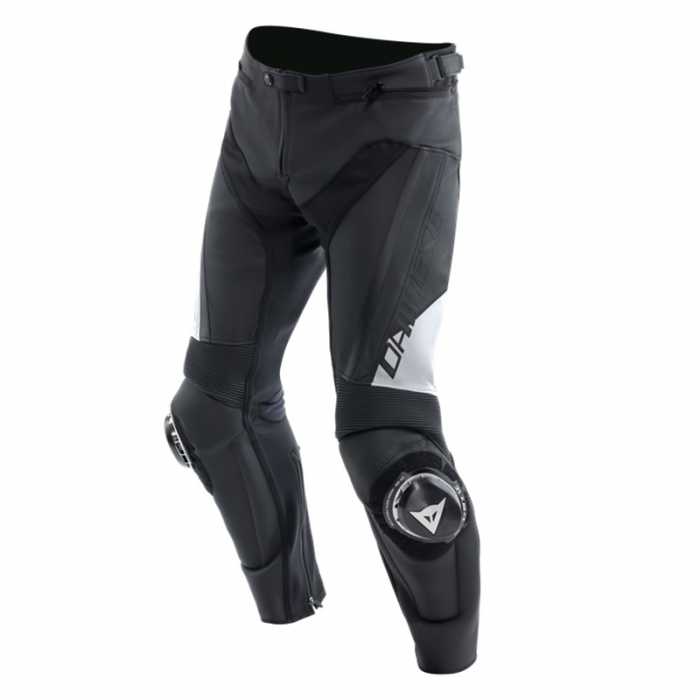 Pant Delta 4 Leather Black White
