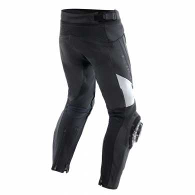 Pantalone Delta 4 Pelle Nero Bianco