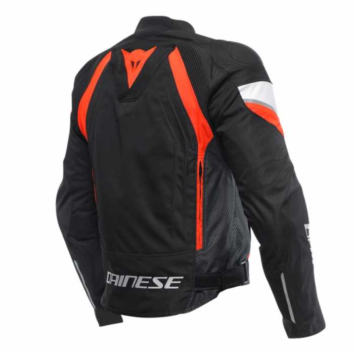 Avro 5 Jacket Tex Black Fluo Red