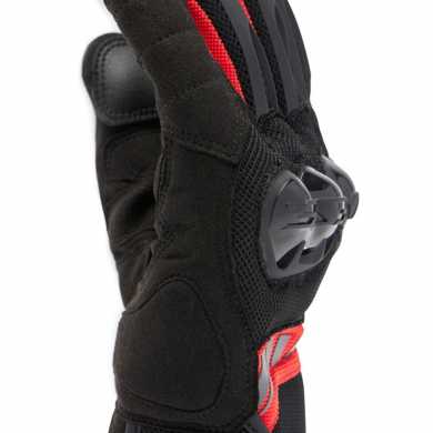 Glove Mig 3  Air Leather-Tex Black Red