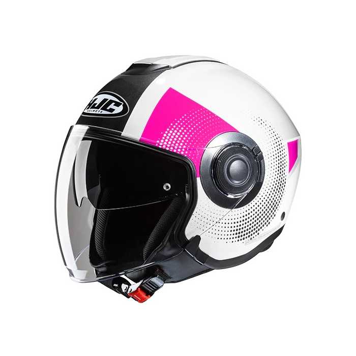 Helmet I40N Pile White Fuxia MC8
