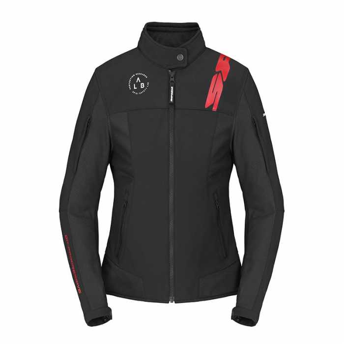 Corsa Tex Lady Jacket Black Red