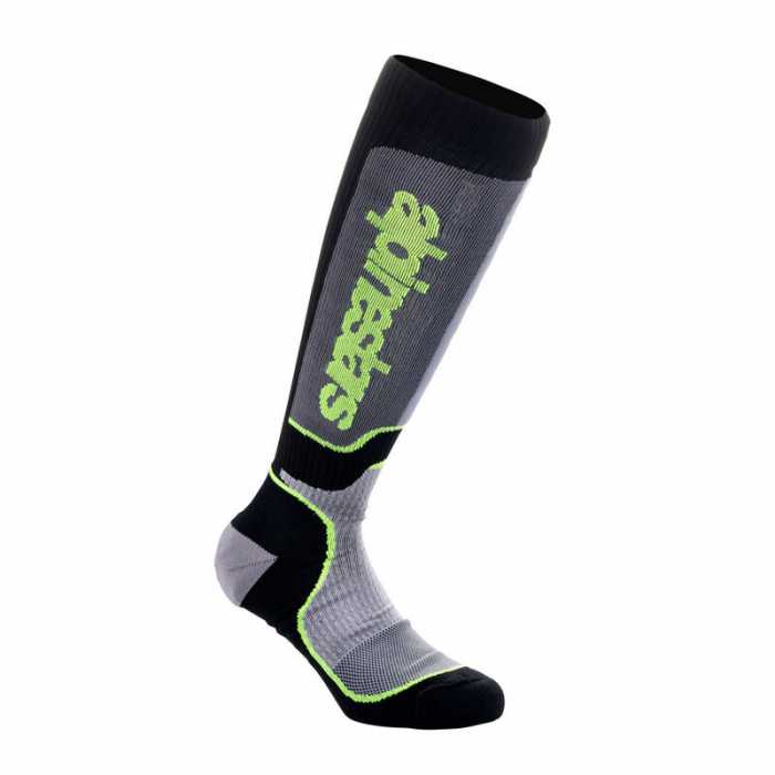 MX Plus Socks Black Yellow