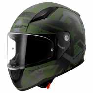 Casco FF353 Rapid II Thunderbirds Verde Opaco