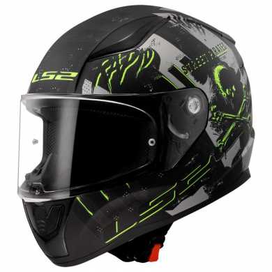 Helmet FF353 Rapid II Pirates Matt Grey Black Yellow