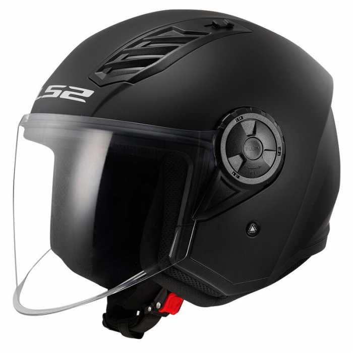 Helmet OF616 Airflow 2 Solid Matt Black