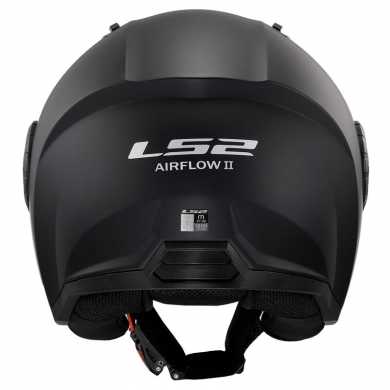 Casco OF616 Airflow 2 Solid Nero Opaco