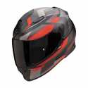 Casco Exo 491 Abilis Nero Rosso Opaco