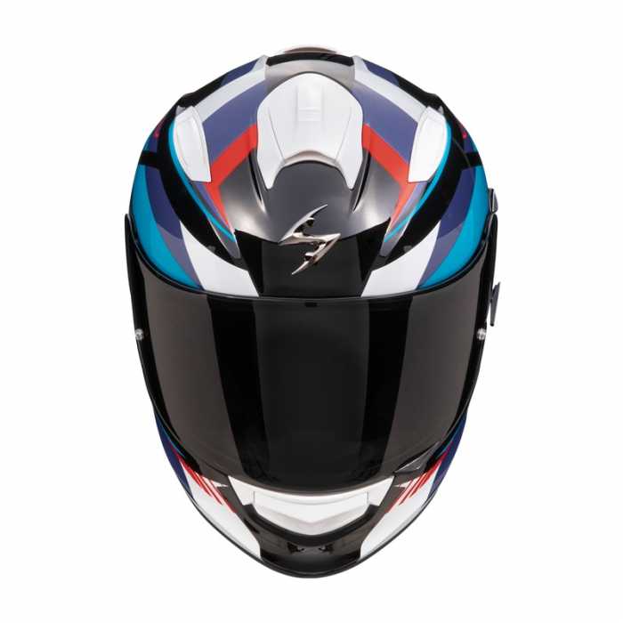 Helmet Exo 491Abilis White Blue Red