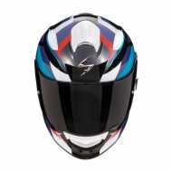 Casco Exo 491 Abilis Bianco Blu Rosso