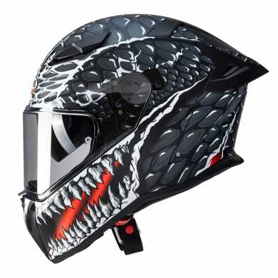 Helmet Drift Evo II Crock Matt Black Grey