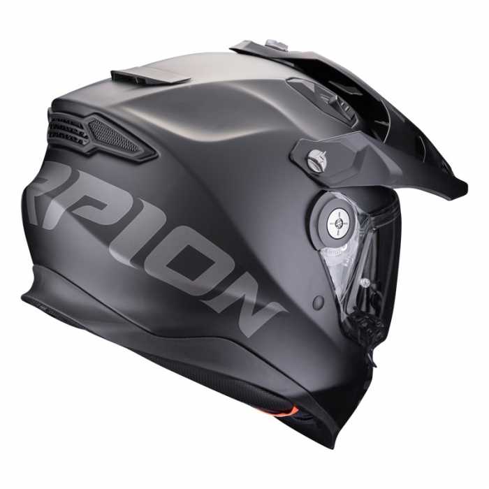 Casco ADF-9000 Air Solid Nero Opaco