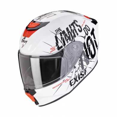 Helmet Exo-Jnr Air Boum Bianco Nero