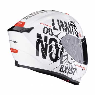Helmet Exo-Jnr Air Boum Bianco Nero