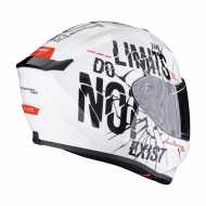 Casco Exo-Jnr Air Boum Bianco Nero