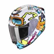 Casco Exo-Jnr Air Fun Bianco Blu