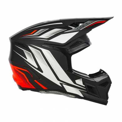 Helmet 3Srs Vertical V24 Matt Black White