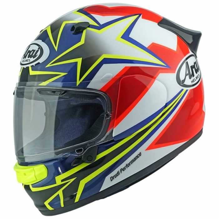 Helmet Quantic Stars & Stripes Red Blue Yellow