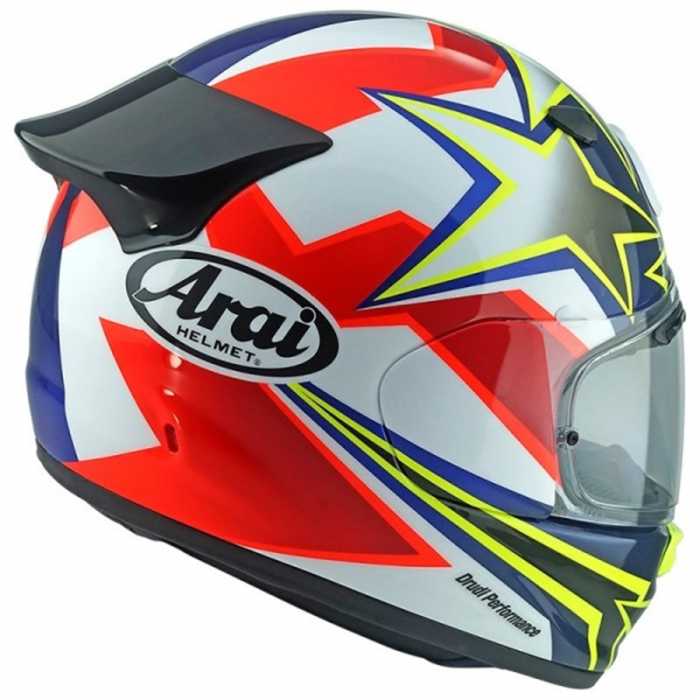 Helmet Quantic Stars & Stripes Red Blue Yellow
