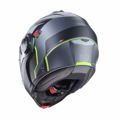 Casco Duke Evo Move Antracite Giallo Fluo
