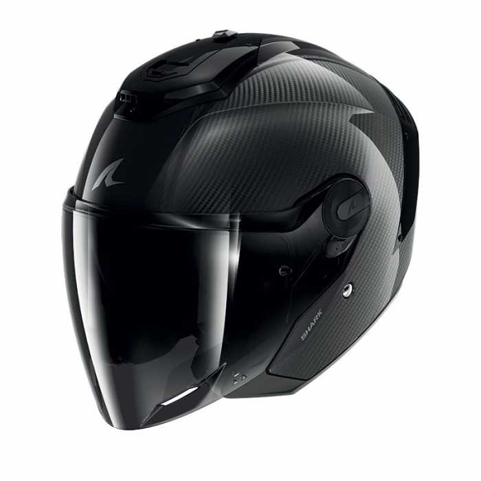 Casco RS JET Carbonio Nero