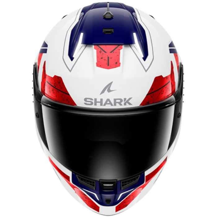 Casco Skwal I3 Rhad Bianco Blu Rosso