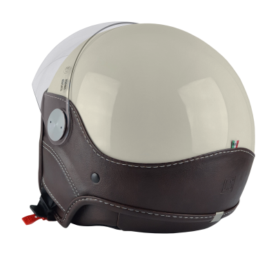Casco D-Jet Trendy Vision 06 Panna Marrone