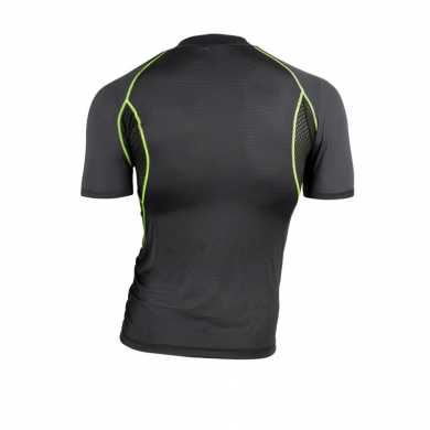 Maglia Underwear Microforata 102-X Nero Giallo