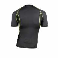 Shirt Underwear Microperforated 102-X Black Yellow