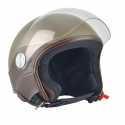Casco D-Jet Trendy Vision 06 Marrone Genesi