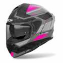 Casco Spark2 Zenith Grigio Opaco Fuxia
