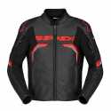 Giubbotto Evorider 3 pelle Nero Rosso