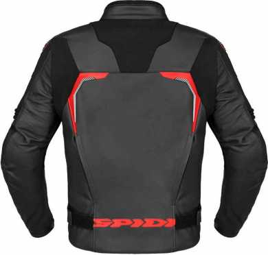 Jacket Evorider3 leather Black Red
