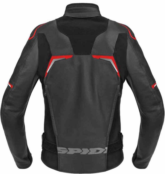 Giubbotto Evorider 3 Lady pelle Nero Rosso