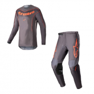 Pantalone Fluid Agent Nero Rosso Giallo Fluo