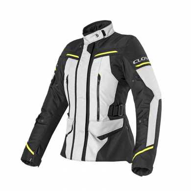 Jacket Storm 4 Lady Wp Grey Yellow