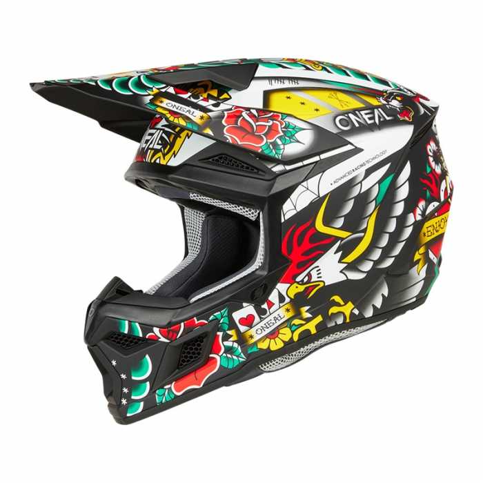 Helmet 3Srs Inked V25 Matt Multicolor