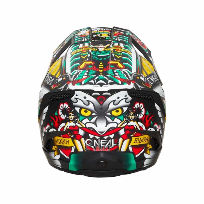 Casco 3Srs Inked V25 Multicolor Opaco