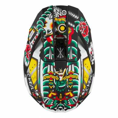 Casco 3Srs Inked V25 Multicolor Opaco